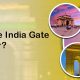 What is the India Gate famous for?