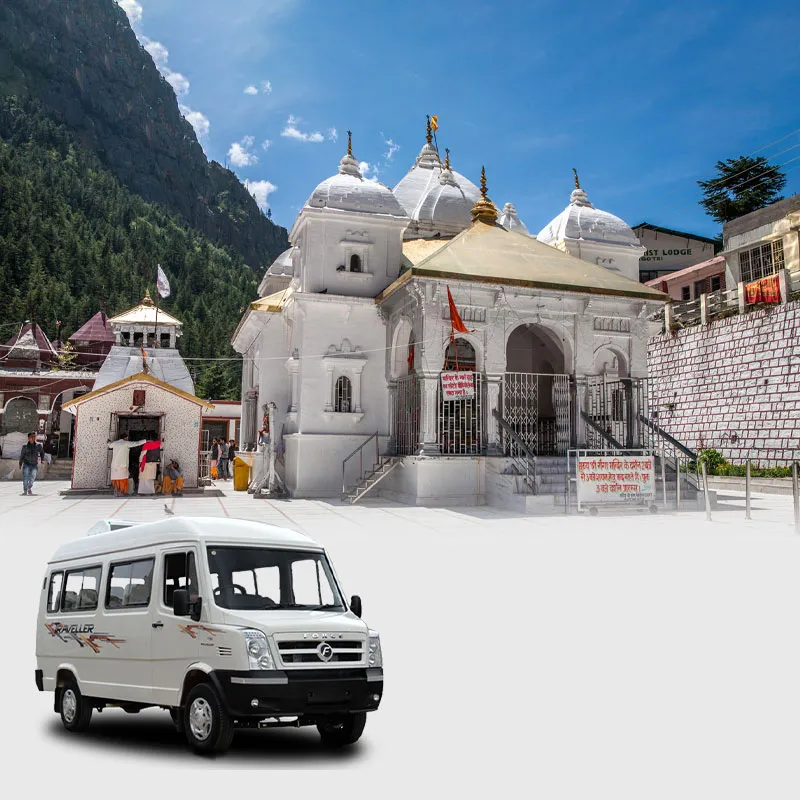 Jaipur to Gangotri by Tempo Traveller