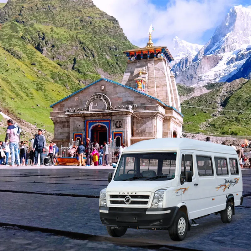 Jaipur to Kedarnath by Tempo Traveller