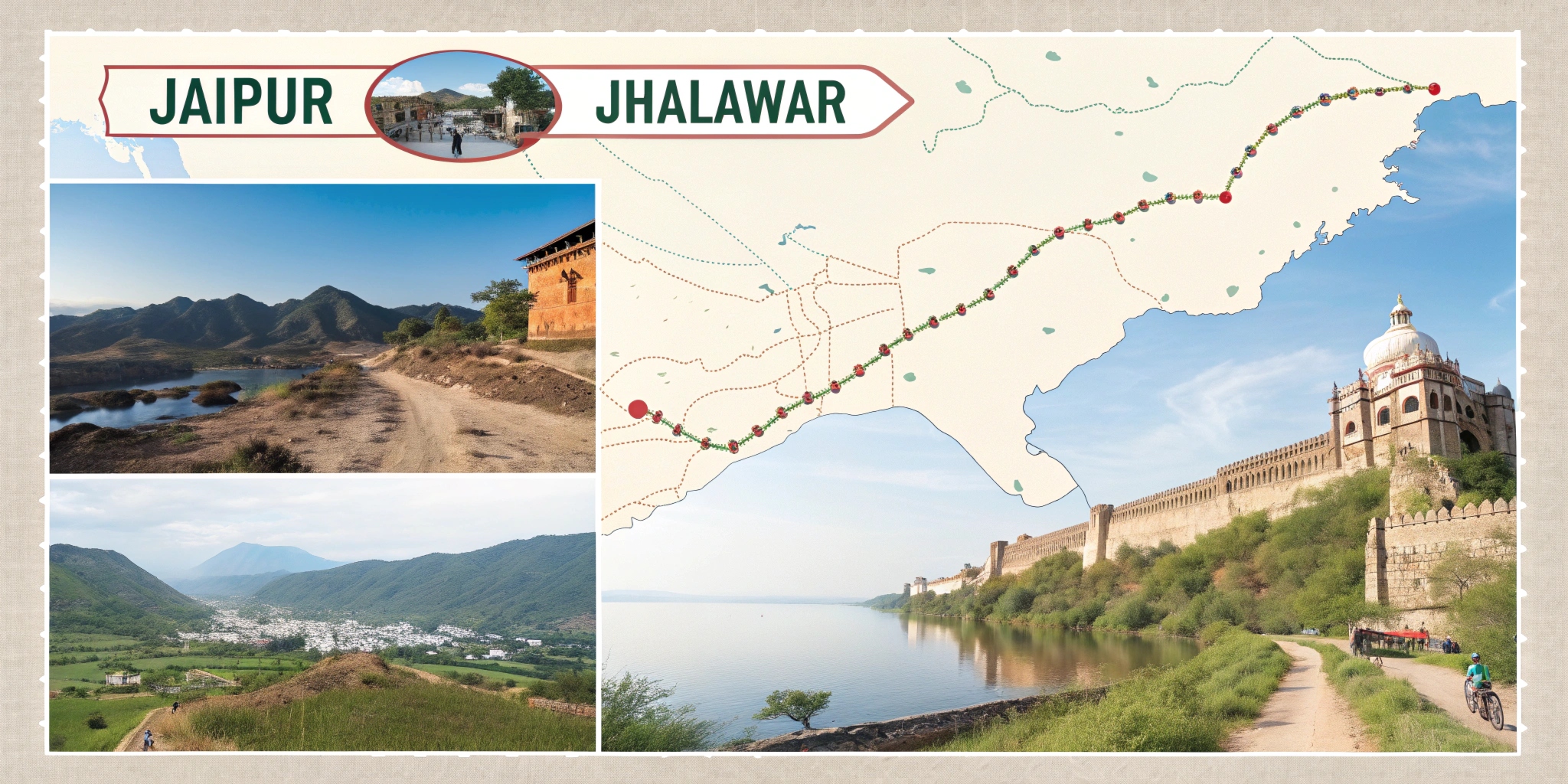 Jaipur to Jhalawar Distance