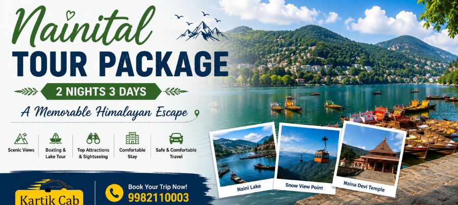 Nainital Tour Package 2 Nights 3 Days