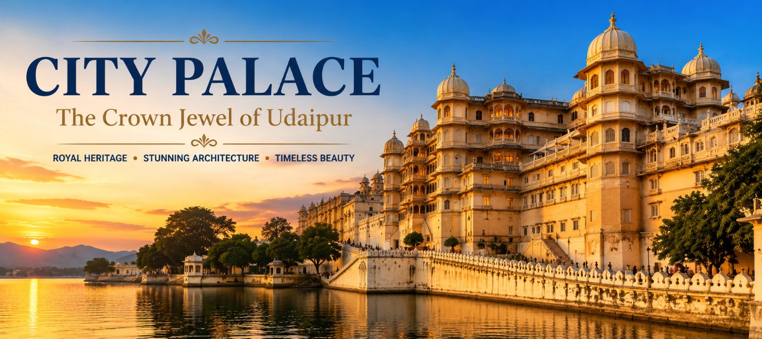 City Palace – The Crown Jewel of Udaipur