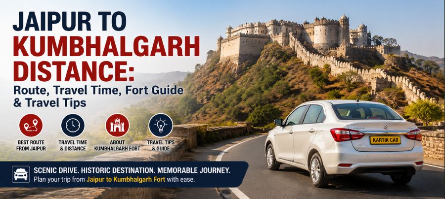 Jaipur to Kumbhalgarh Distance